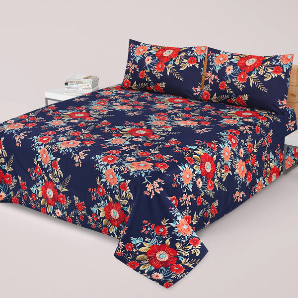 Bed Topia 3 Pcs Bed sheet A-0047