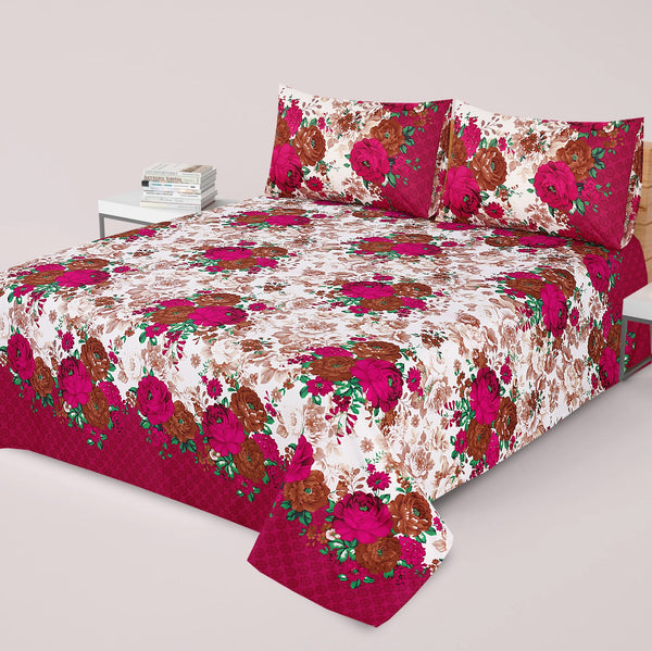 Bed Topia 3 Pcs Bed sheet A-0048