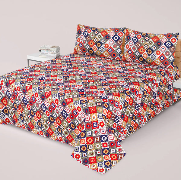 Bed Topia 3 Pcs Bed sheet A-0057