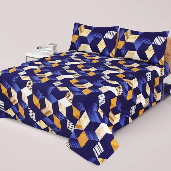 Bed Topia 3 Pcs Bed sheet A-0059