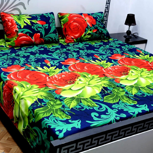 Bed Topia 3 Pcs Bed sheet A-0062